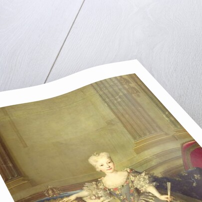 Infanta Maria Ana Victoria de Borbón, 1724 by Nicolas de Largilliere