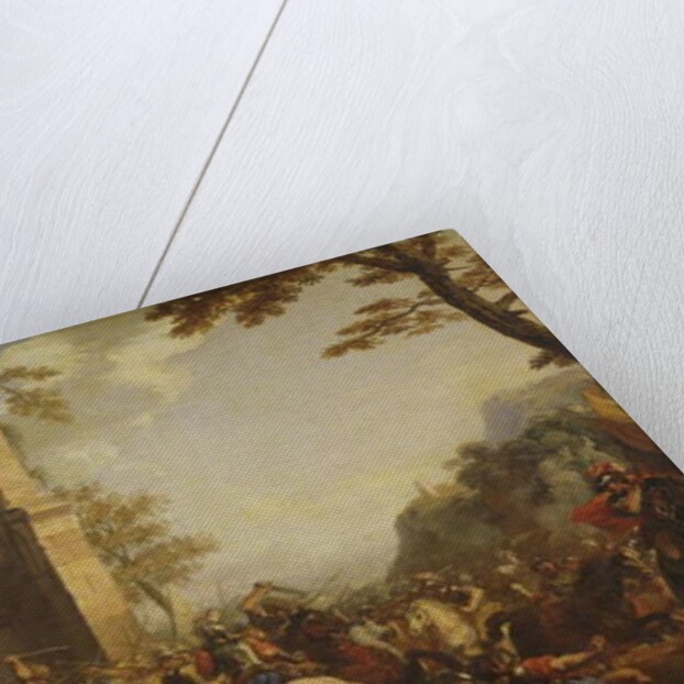 The Battle of Lepanto between the Christians and the Moslems by Jacques Courtois