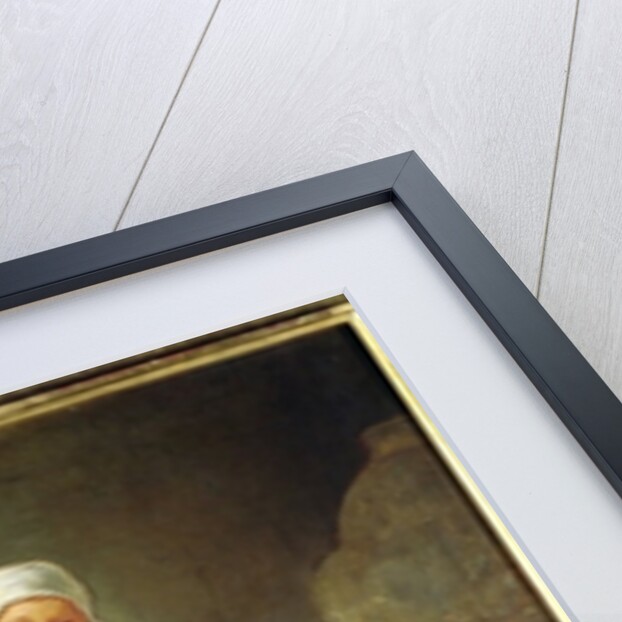 A Saxon Villager in her Kitchen by Charles-Francois Hutin