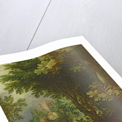 Landscape by Gillis van III Coninxloo