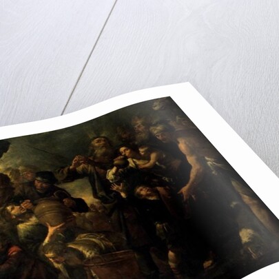 Moses Drawing Water from the Rock by Gioacchino Assereto