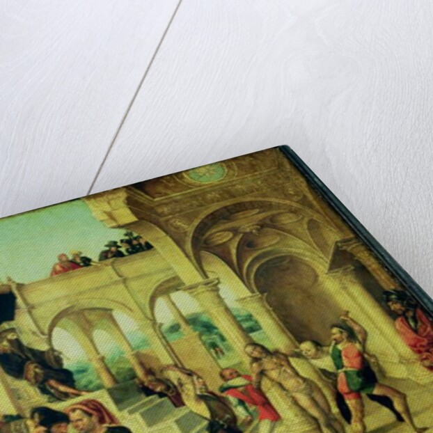 The Flagellation of Christ by Alejo Fernandez