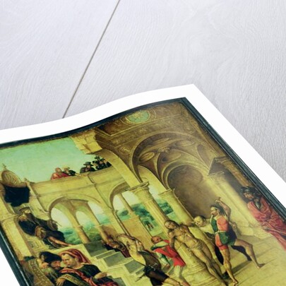 The Flagellation of Christ by Alejo Fernandez