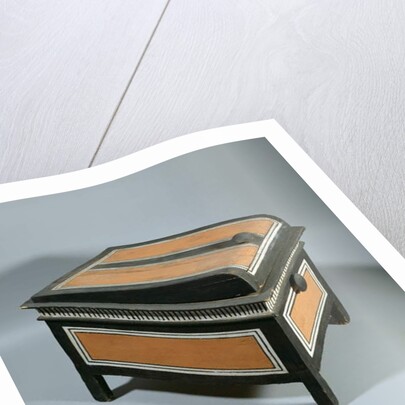 Scribe's chest by New Kingdom Egyptian