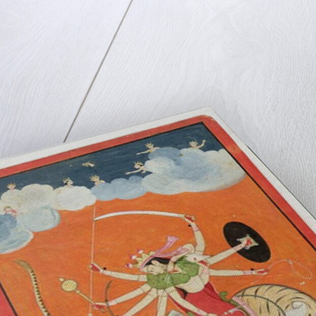 Mahishasuramardini by Indian School