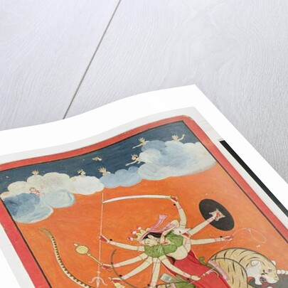 Mahishasuramardini by Indian School