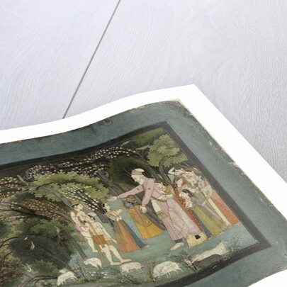 51.207/28 Nanda asking Radha to escort Krishna home by Indian School