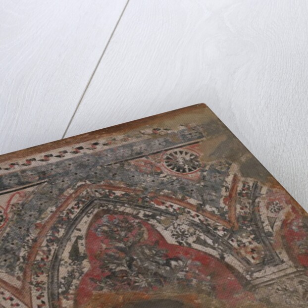 Fragment from a mural by School Italian