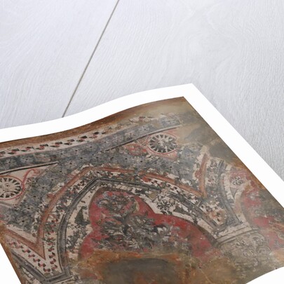 Fragment from a mural by School Italian