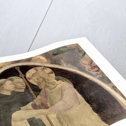 Christ Welcomes Two Dominican Friars by Fra Angelico