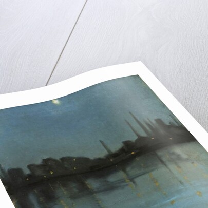 Battersea and the Thames from Chelsea, c.1890 by Theodore Roussel