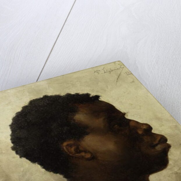 Portrait of a Young African, 1883 by Theophile Marie Francois Lybaert