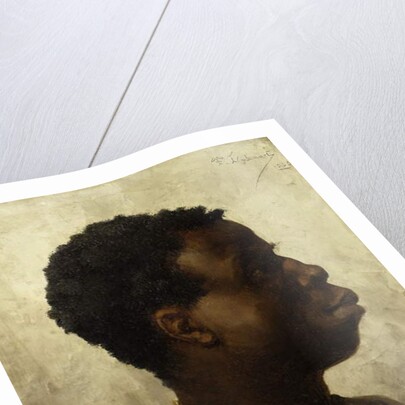 Portrait of a Young African, 1883 by Theophile Marie Francois Lybaert