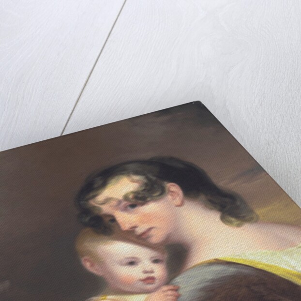 Portrait of Esther Fortune Warren and her daughter Hester, 1811 by Thomas Sully