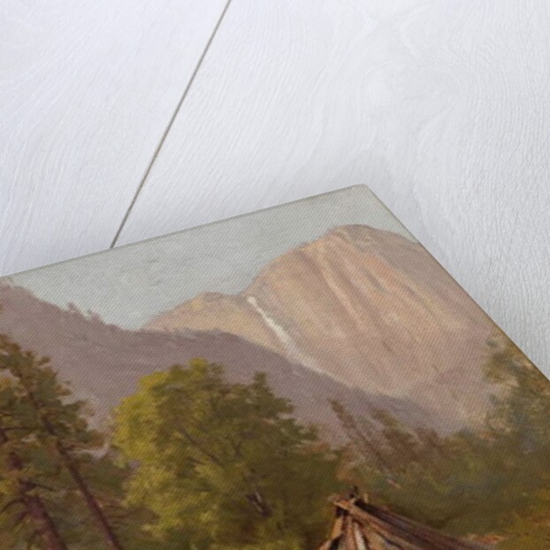 Yosemite Indian Village, 1874 by Raymond Dabb Yelland