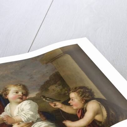 Madonna and Child with the Infant Saint John, 1658 by Francisco de Zurbaran