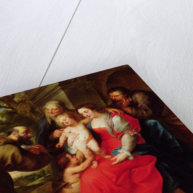 Holy Family with St. Francis, c.1625 by Peter Paul Rubens