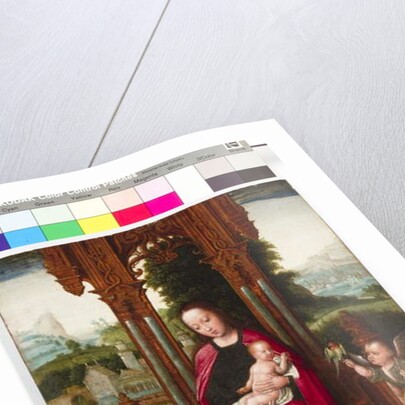 Madonna and Child with Angels, c.1510-20 by Adriaen Isenbrandt or Isenbrant