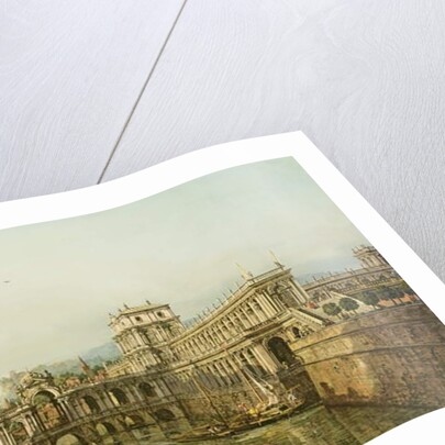 Architectural Capriccio, c.1765 by Bernardo Bellotto