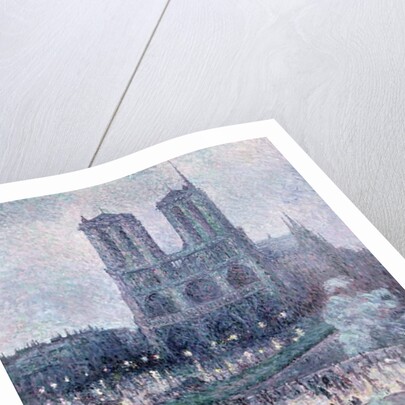 Notre Dame, c.1900 by Maximilien Luce