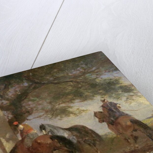 Arabs Watering Their Horses, c.1865-75 by Eugene Fromentin