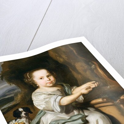 Portrait of a Girl, c.1664 by Nicolaes Maes