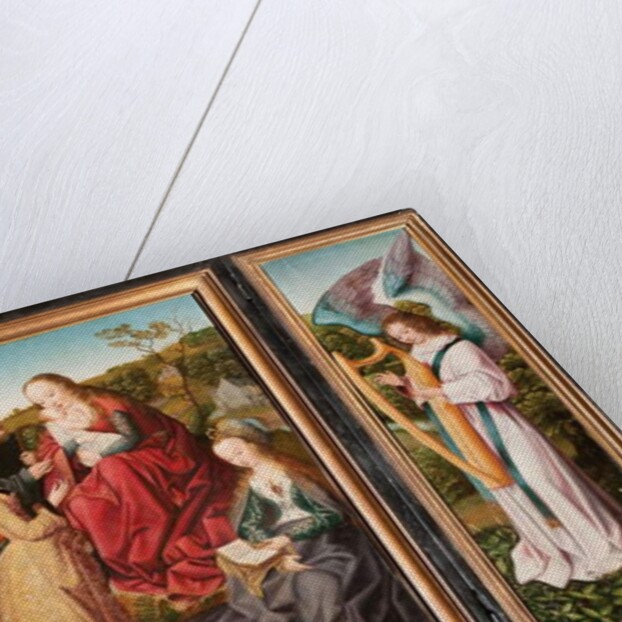 Mystic Marriage of Saint Catherine with Saints and Angels, c.1500-10 by Master of Frankfurt