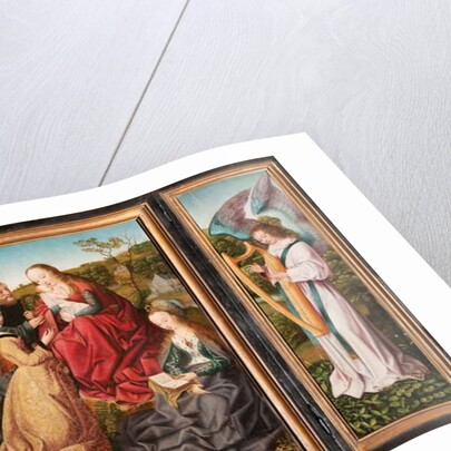 Mystic Marriage of Saint Catherine with Saints and Angels, c.1500-10 by Master of Frankfurt