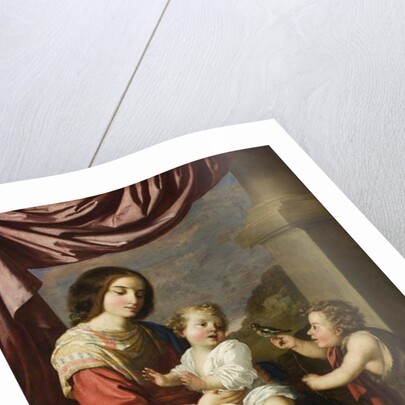 Madonna and Child with the Infant Saint John, 1658 by Francisco de Zurbaran