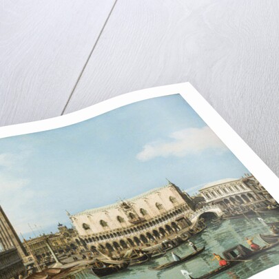 The Molo from the Basin of San Marco, Venice, c.1747-1750 by Canaletto