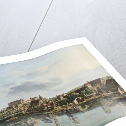 Pirna on the Elba, c.1756 by Bernardo Bellotto