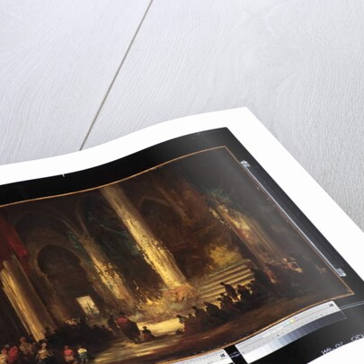 Procession in a Cathedral, c.1860 by Eugenio Lucas Velazquez