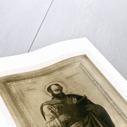 Male Saint, perhaps St. Mark, c.1490 by Bartolomeo Vivarini