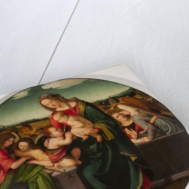 Madonna and Child with the Infant Saint John the Baptist and Angels, c.1515 by Giuliano Bugiardini