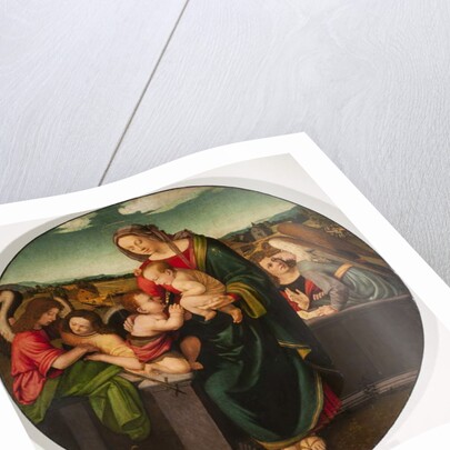 Madonna and Child with the Infant Saint John the Baptist and Angels, c.1515 by Giuliano Bugiardini