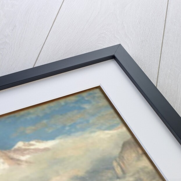 View of the Wetterhorn from the Valley of Grindelwald by Albert Bierstadt