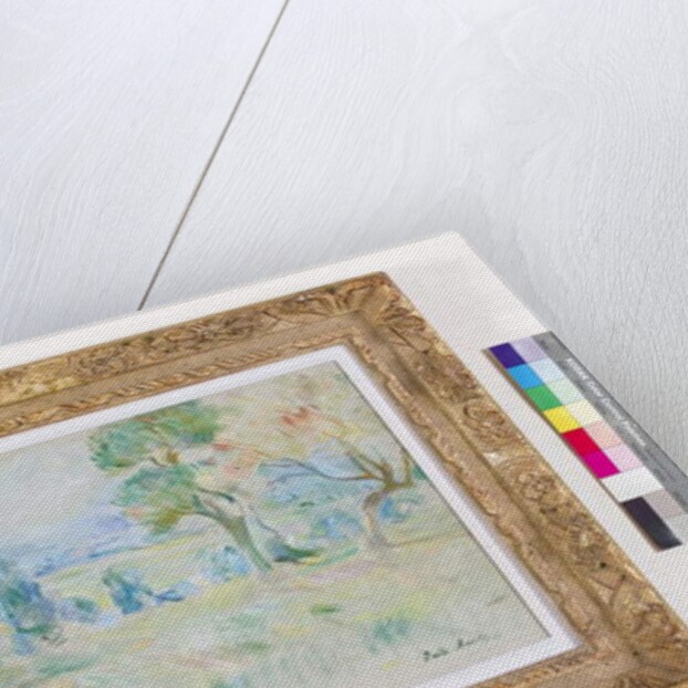 The Seine Valley at Mézy, 1891 by Berthe Morisot