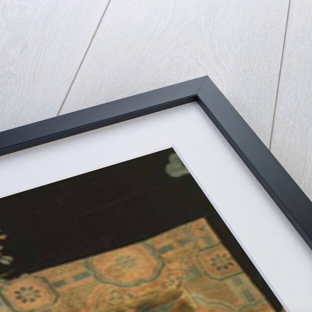 Detail of Third Panchen Lama Losan Penden Yeshe by School Tibetan