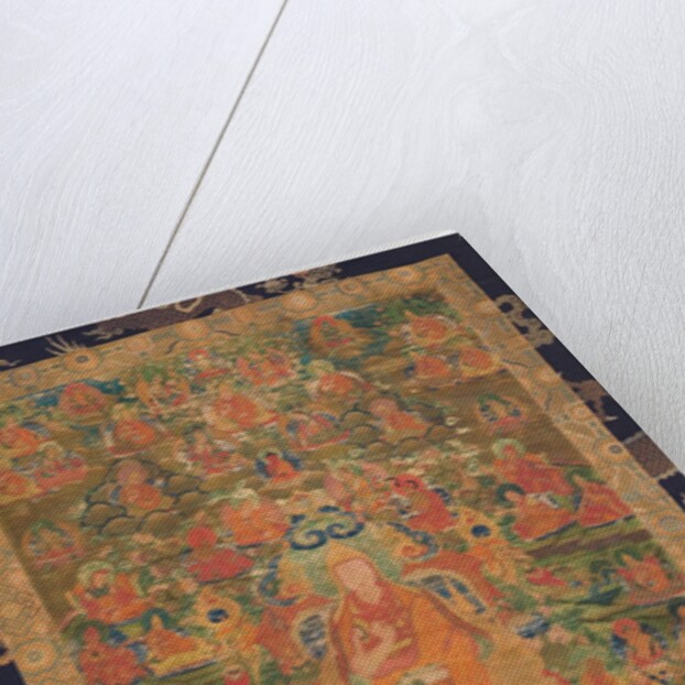 Third Panchen Lama Losan Penden Yeshe by School Tibetan