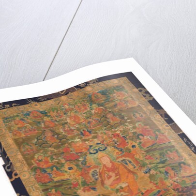 Third Panchen Lama Losan Penden Yeshe by School Tibetan
