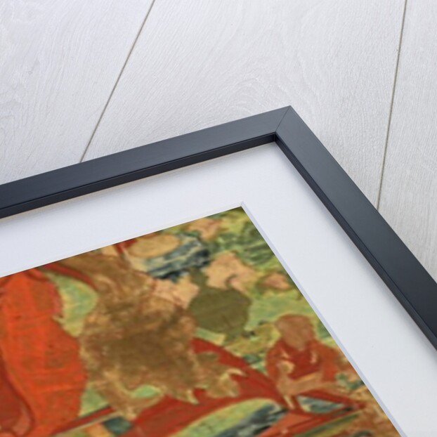 Detail of Third Panchen Lama Losan Penden Yeshe by School Tibetan