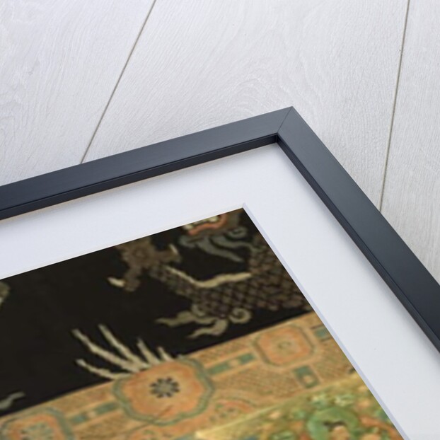 Detail of Third Panchen Lama Losan Penden Yeshe by School Tibetan