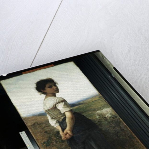 The Young Shepherdess, 1885 by William-Adolphe Bouguereau