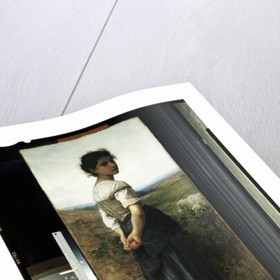 The Young Shepherdess, 1885 by William-Adolphe Bouguereau