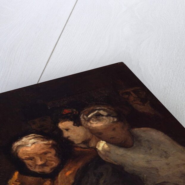 Leaving the Theater, c.1865 by Honore Daumier