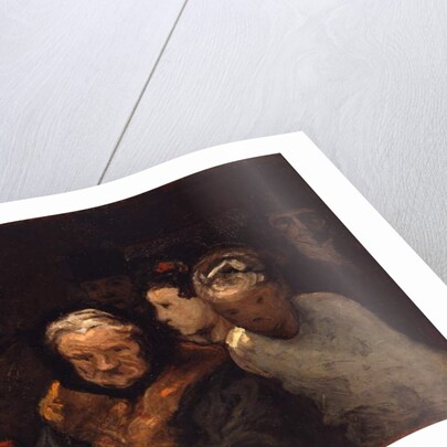 Leaving the Theater, c.1865 by Honore Daumier