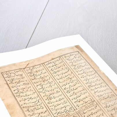 Faramarz leads Borzu captive, c.1500 by Persian School