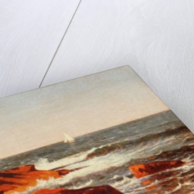 Rocky Shore, 1862 by William Stanley Haseltine