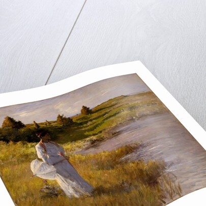 An Afternoon Stroll, c.1890-95 by William Merritt Chase