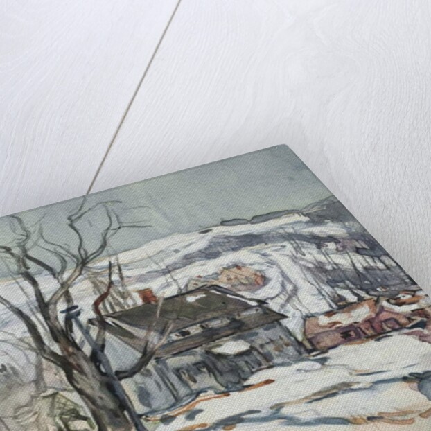 House and Tree in Winter by Charles P. Reiffel